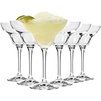 Krosno Copas Margarita Cóctel | Conjunto 6 Piezas | 270 ML | Avant-Garde Collection Uso en Casa- Restaurante y en…